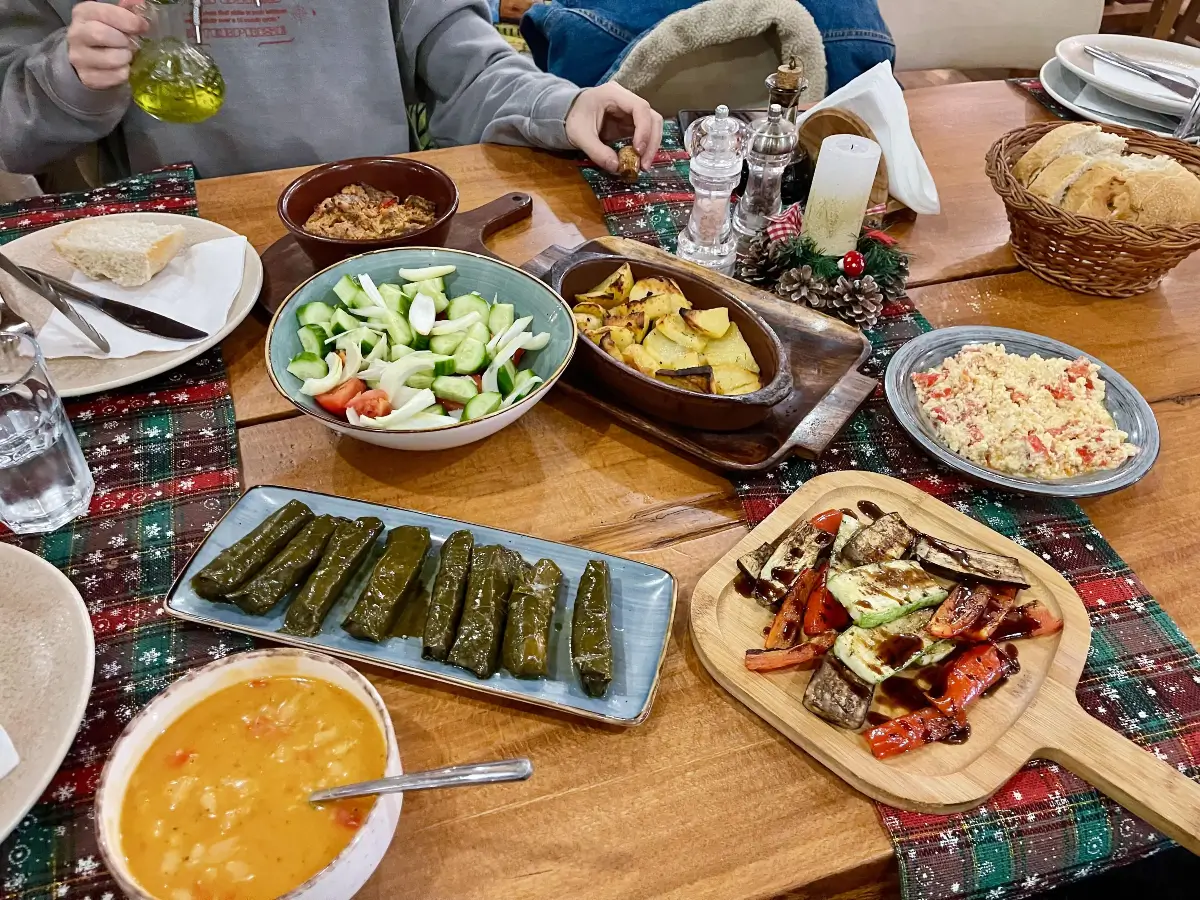 albanian traditional table