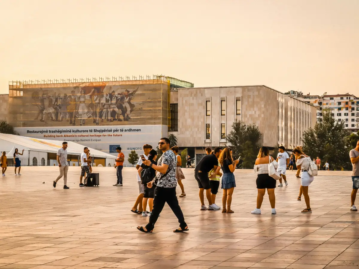how tirana transformed over the past 20 years